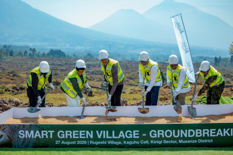 Construction of Smart Green Village launched in northern Rwanda